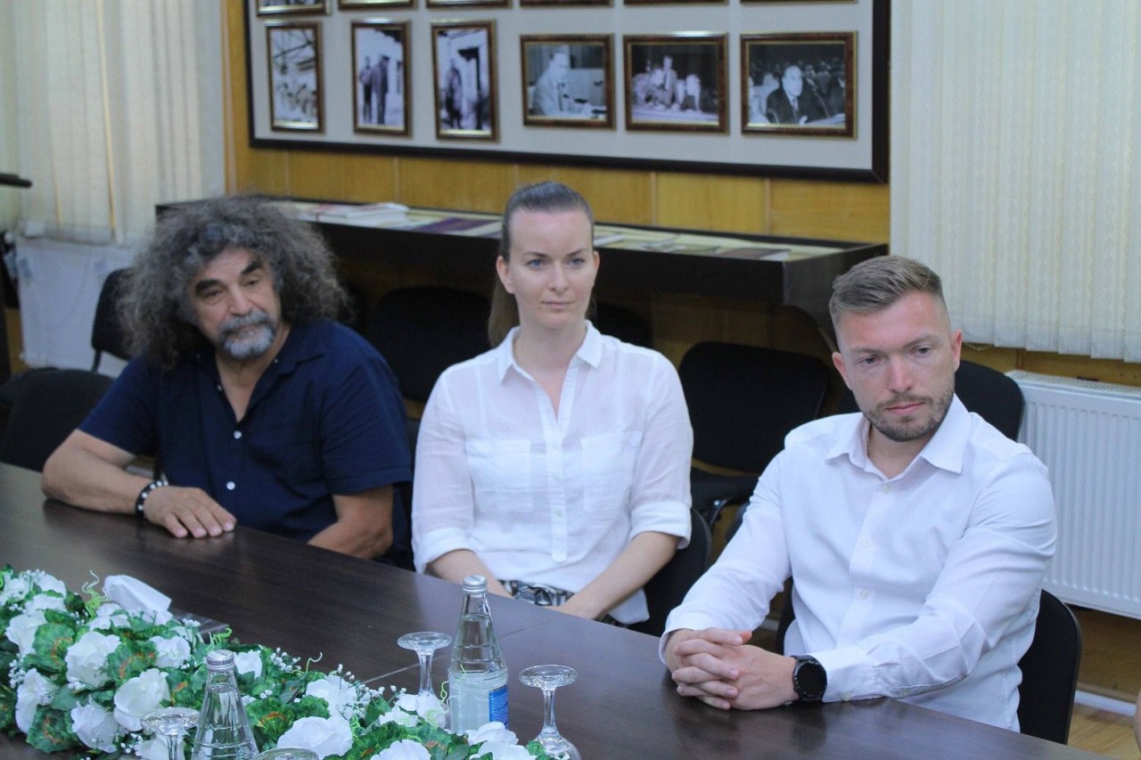 ADAU-nun rektoru MATE Universitetinin nümayəndələri ilə görüşdü - FOTOLAR